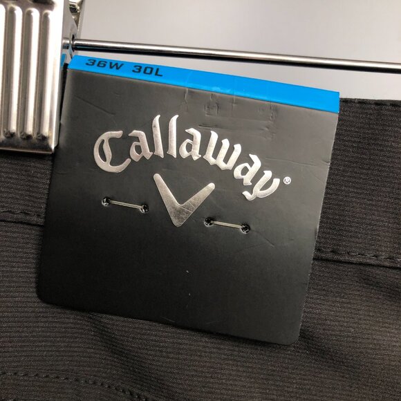 BNWT Callaway Men's Everplay 5-Pocket Golf Pants in Gunmetal Grey Size 36x30 - Picture 12 of 13